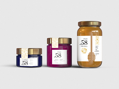 Packaging - Intuos branding design food honey jam logo package packaging packaging design