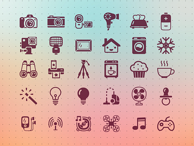 Icondesign home icons icon icon design icons pixel perfect vector graphics web icons webdesign