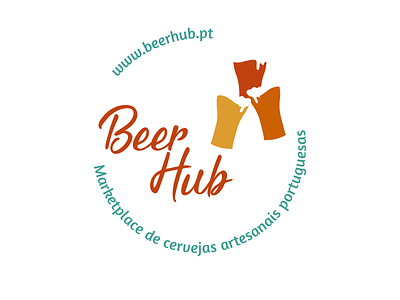 Beer Hub - A portuguese market place for craft beer brand icon logo logo design logotype symbol