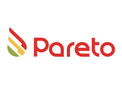 Pareto - Food delivery icon logo design