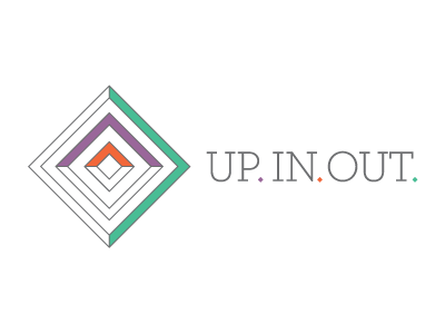 Up. In. Out. Logo