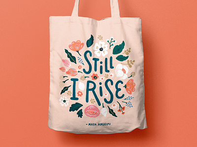 Still I Rise branding illustration