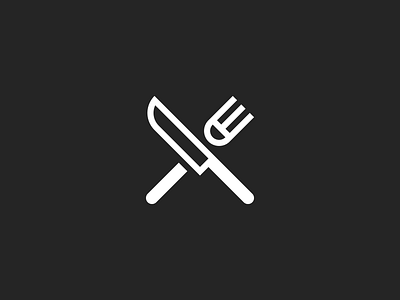 Holy Shit fork icon knife restaurant