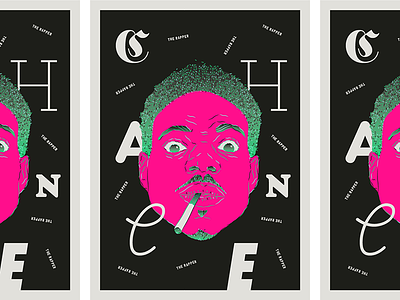 Chance chance the rapper poster