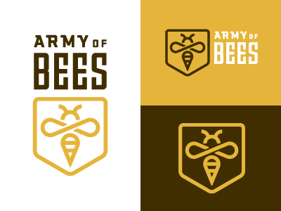 Army of Bees 1 army bee logo