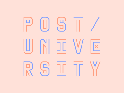 Post/ Unive Rsity