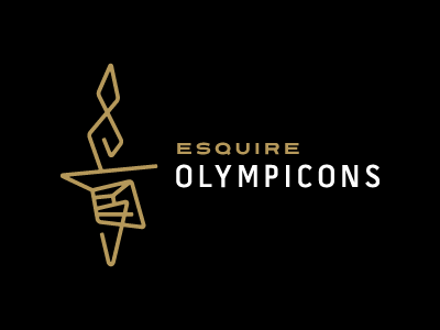 Olympicons [GIF] esquire illustrations olympics