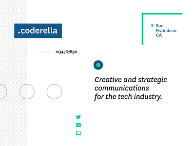 Coderella Brand Collage brand identity pr public relations tech