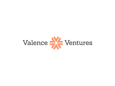 Valence Ventures Logo brand identity investor logo tech
