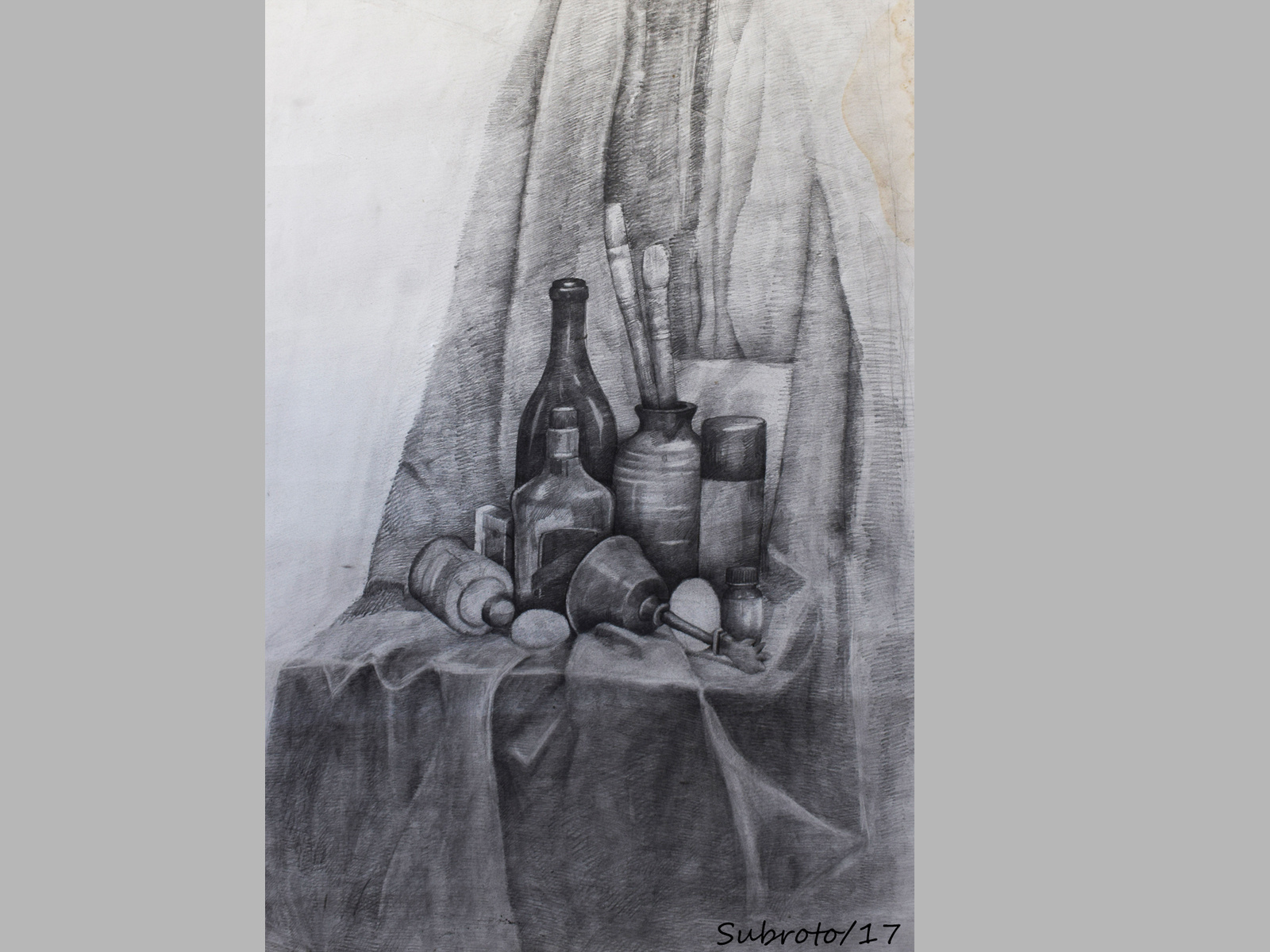 still-life-pencil-sketch-by-subroto-kumar-mondol-on-dribbble