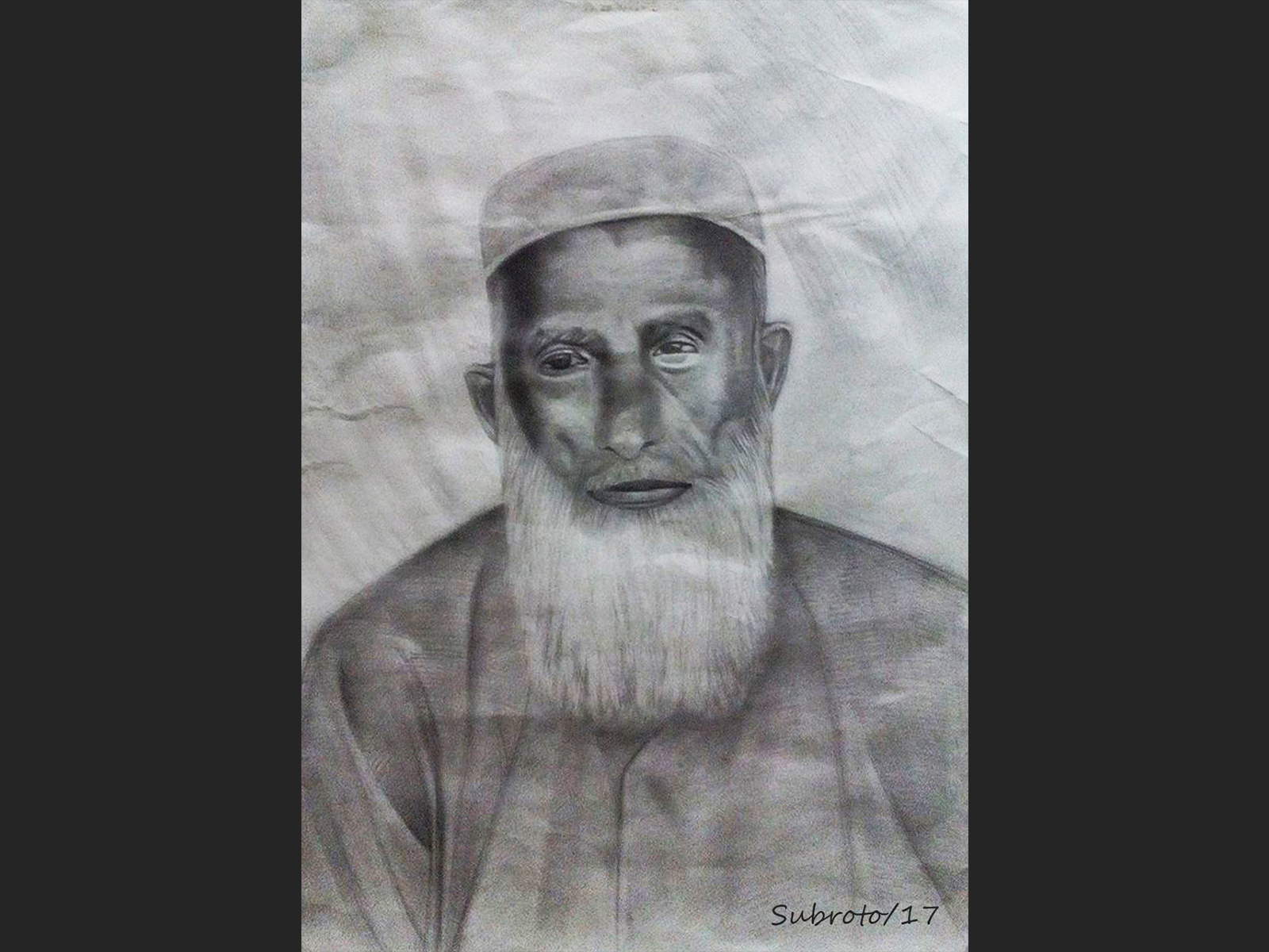 Vintage Lal Bahadur Shastri Painting Pencil Sketch Drawing Indian  Politician Old  eBay