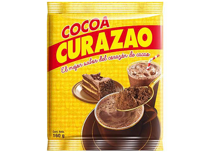 COCOA CURAZAO chocolate packaging photoillustration photoshop