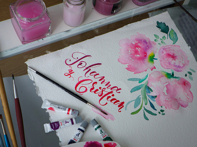 Gouache Wedding