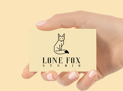 LONEFOX: Premuim interior decor studio logo app brandidentity branding decor design graphic design graphicdesign logo logodesign premuim studio