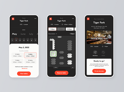 Resy Booking Experience app booking design experience product design restaurant ui ux