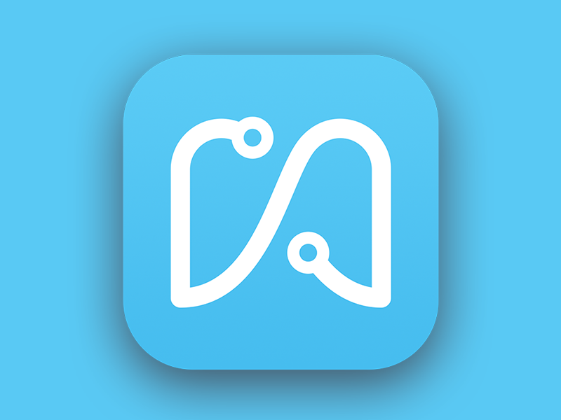 Weengs App Store Icon branding logo weengs mobile app icon
