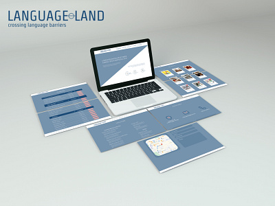 Ladnguage land school design figma illustration logo photoshop uiux webdesign