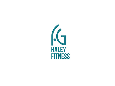 Logo Design for Haley Fitness abstract branding design fitness flat geometric illustrator logo minimal modern unique