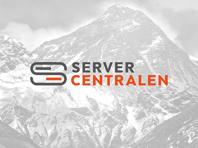 Server Centralen Logo Design branding design flat geometric graphic design guidelines illustrator logo minimal modern server stationery unique vector