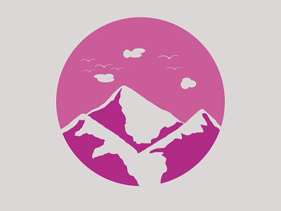 Minimalist mountain