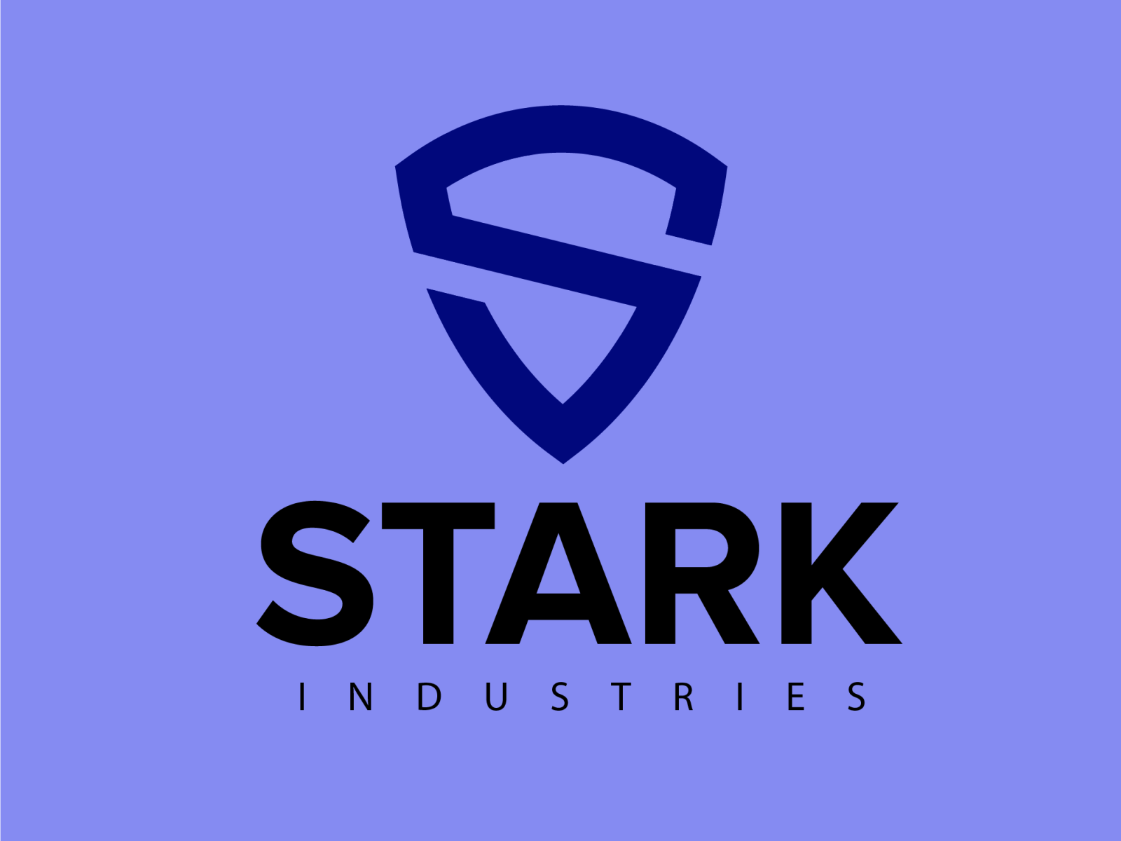 stark industries logo by maxime massicotte on dribbble dribbble