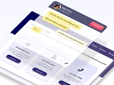 Daily UI Challenge #13 chatagent customer support dailyui dailyuichallenge design direct messaging directmessage directmessaging live chat supportchat ui ux web