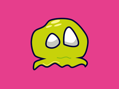 Unknown Alien alien animal blob draw icon illustration logo sketch