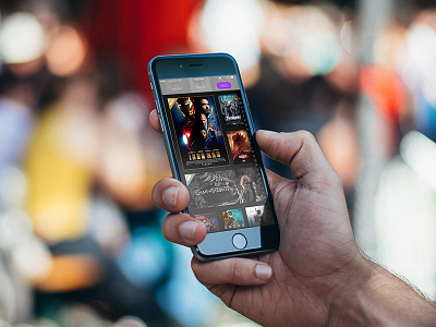 Entertainment App app application entertainment experience interface ios iphone movies netflix streaming tv ui