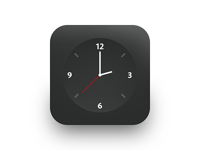 Daily UI 005 - App Icon app clock daily design icon interface ios iphone ui