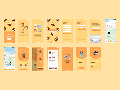 Cookies Delivery App UI Design