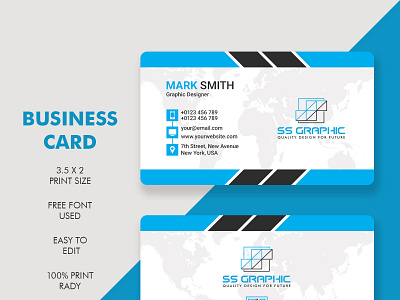 Business Card print ready