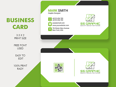 Business Card print ready