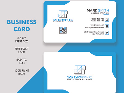 Business Card print ready