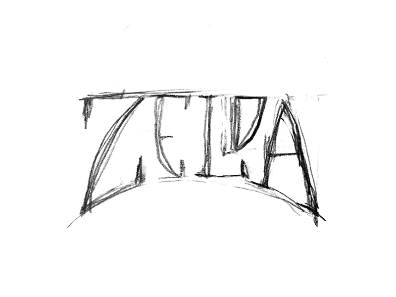 Zelda Title Design gradient illustration lighting title type type design zelda