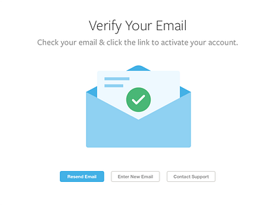 Verify Email - Spot Illustration email envelope illustration spot illustration ux verify verify email