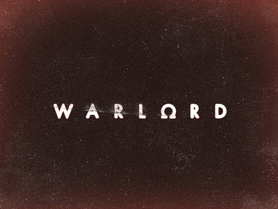 Warlord Single Title Detail album album art dubstep electronic futura music mystery mystic occult omega texture type