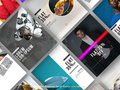 IG Customisable Animated Poster Template after effects template animated poster motion graphic poster
