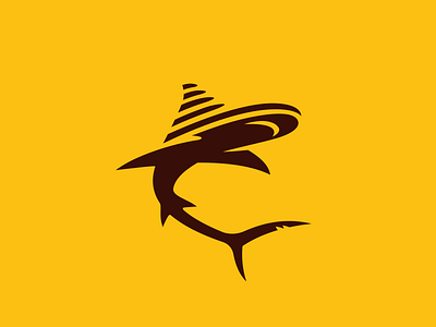Shark sail fish fish logo logo ocean sail shark