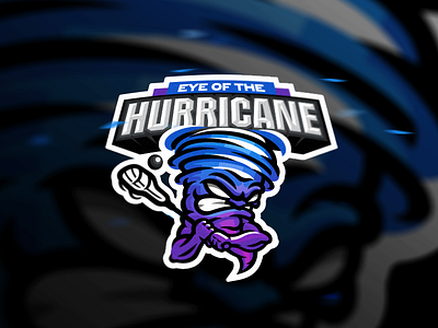 Hurricane hurricane lacrosse logo mascot sport sports logo tornado