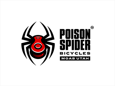 Poison Spider bicycles logo moab poison shop spider utah