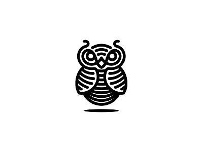 Mystic owl logo animal bird branding logo mark owl sale symbol