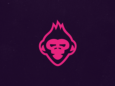 monkey logo animal branding chimp emblem face forsale logo monkey nagualdesign sale sport