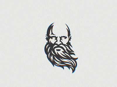 Helios logo beard berded branding forsale gefest logo logodesign man nagualdesign