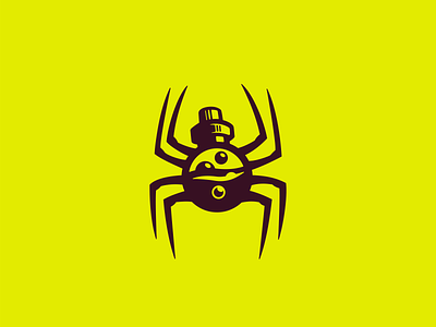 Poison spider logo bottle branding logo nagualdesign poison spider vial