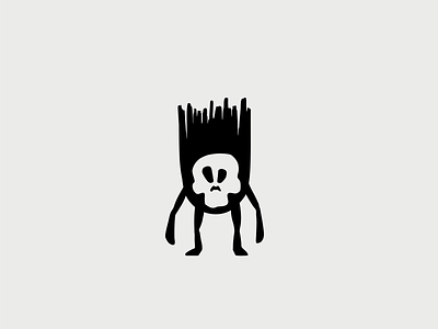 skull guy logo