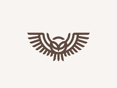 Owl logo bird branding flying for sale logo nagual design owl owl logo