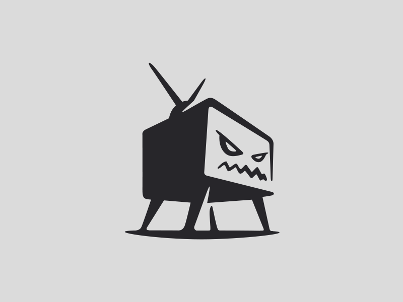 Zombie TV branding logo murders propaganda tv ukraine war zomie