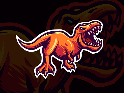 T-rex mascot