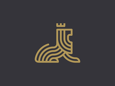Royal lion logo