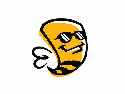 Bee Cool bee characer cool fly glasses honey honey bee logo mascot